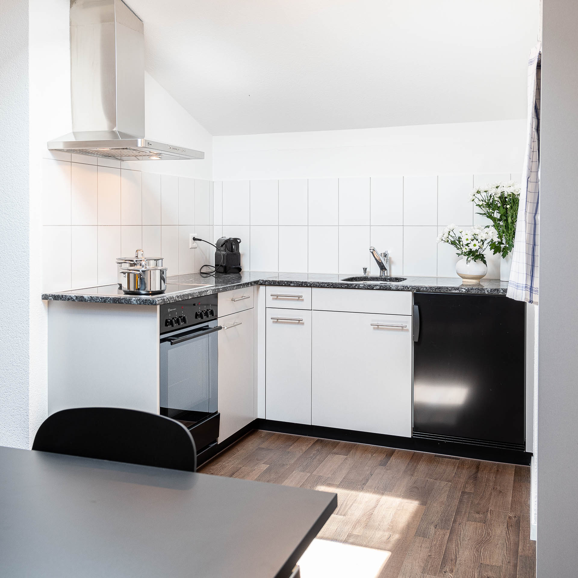 Kitchen in penthouse